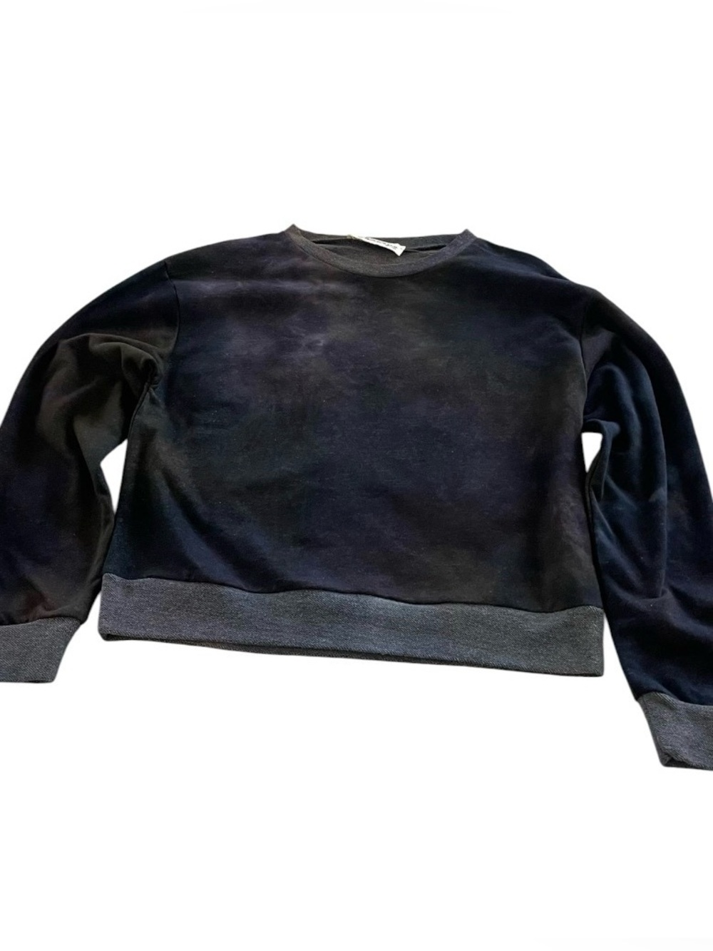 Vintage Havana Size Small Eggplant Tie Dye Sweater New with Tags